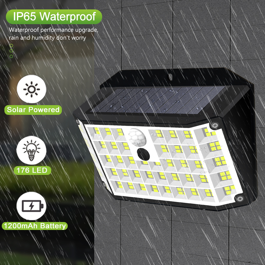 176 LED Solar Lights Outdoor I - Outdoor Power Garage incelemesi ve fiyatı