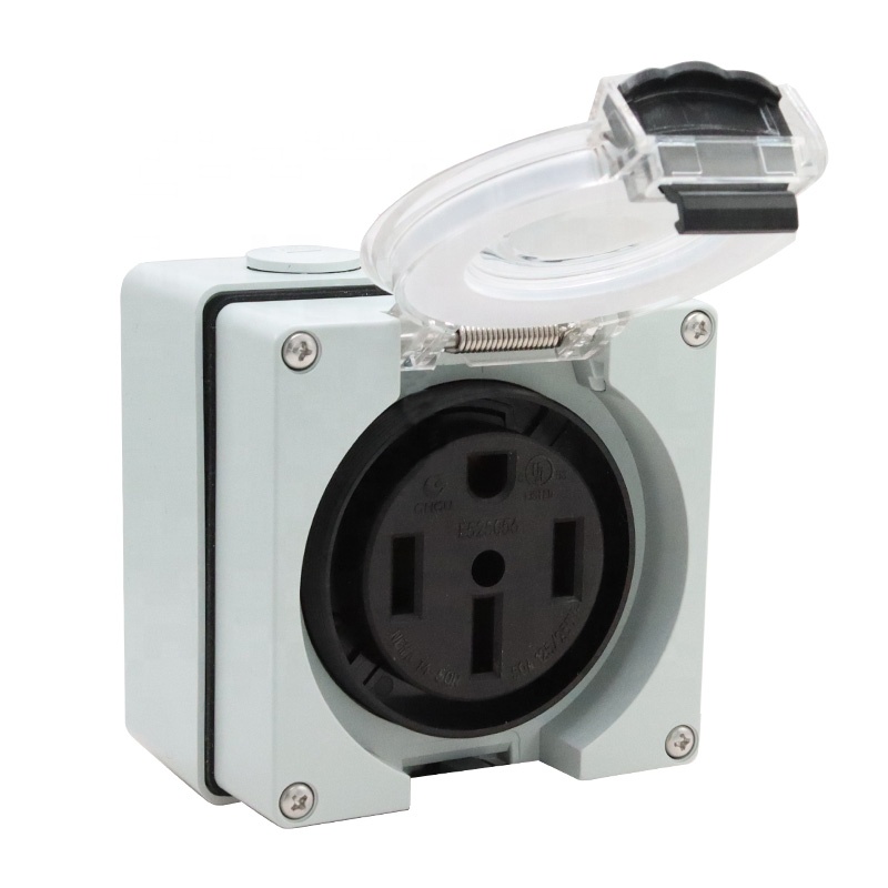 50 Amp Generator RV Power Inle - Outdoor Power Receptacle Box incelemesi ve fiyatı
