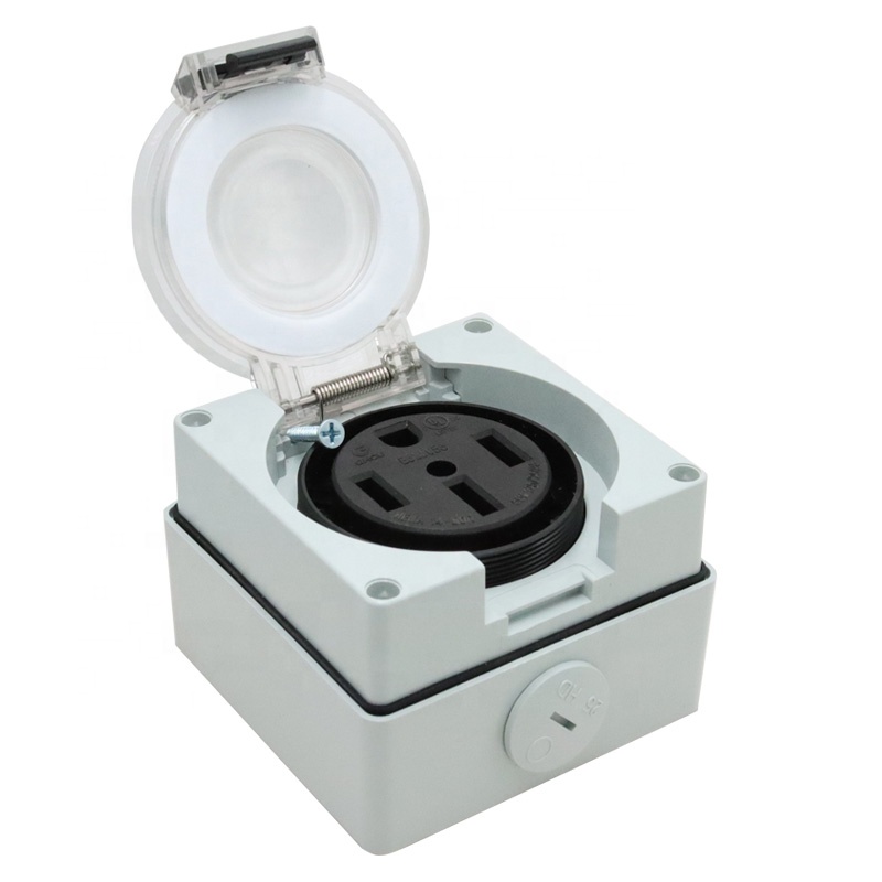 50 Amp Generator RV Power Inle - Outdoor Power Receptacle Box incelemesi ve fiyatı