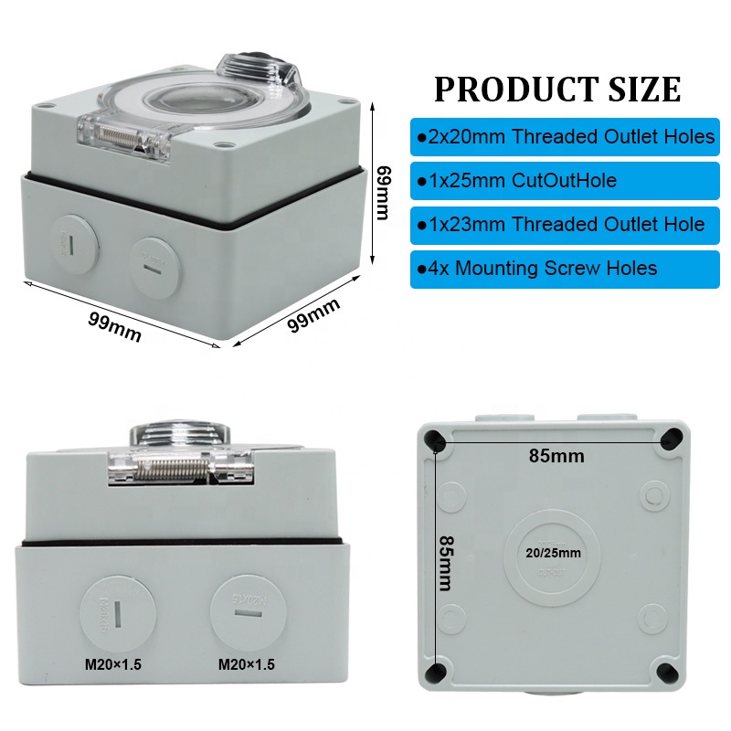 50 Amp Generator RV Power Inle - Outdoor Power Receptacle Box incelemesi ve fiyatı