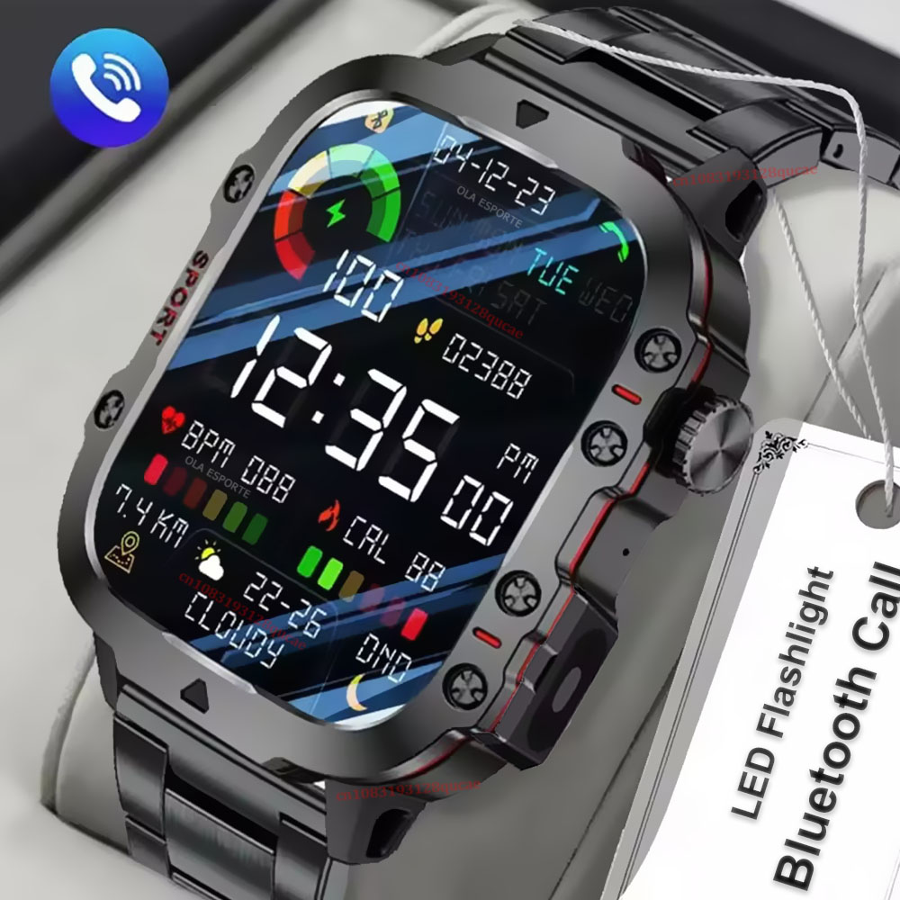 2026 New Military Smart Watch  - Outdoor Power Monitor incelemesi ve fiyatı