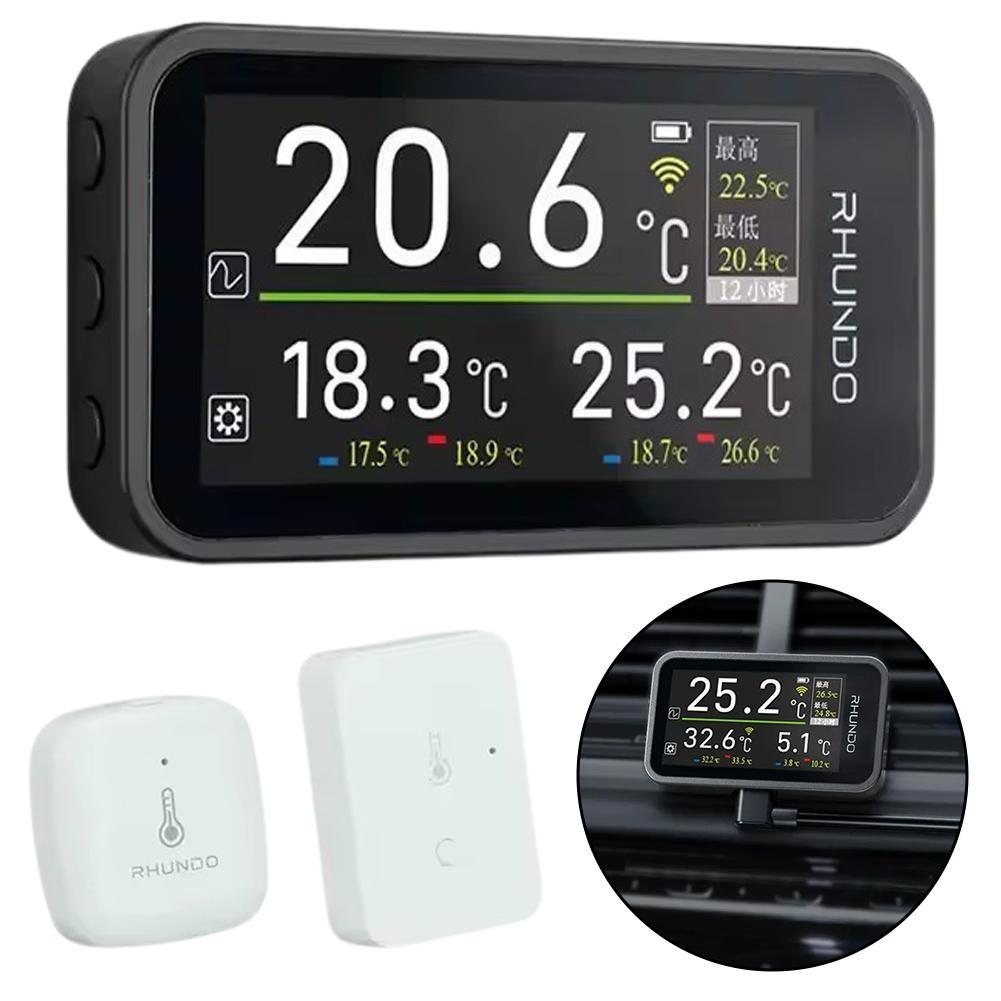 Car LCD Digital Thermometer, I - Outdoor Power Monitor incelemesi ve fiyatı