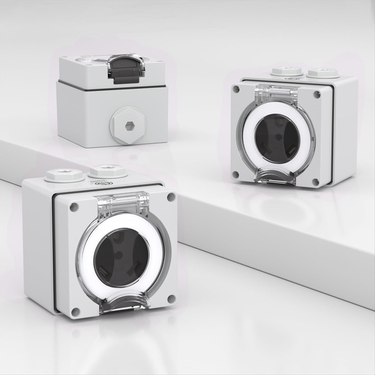 HHTL 30Amp Power Outlet Box,12 - Outdoor Power Receptacle Box incelemesi ve fiyatı