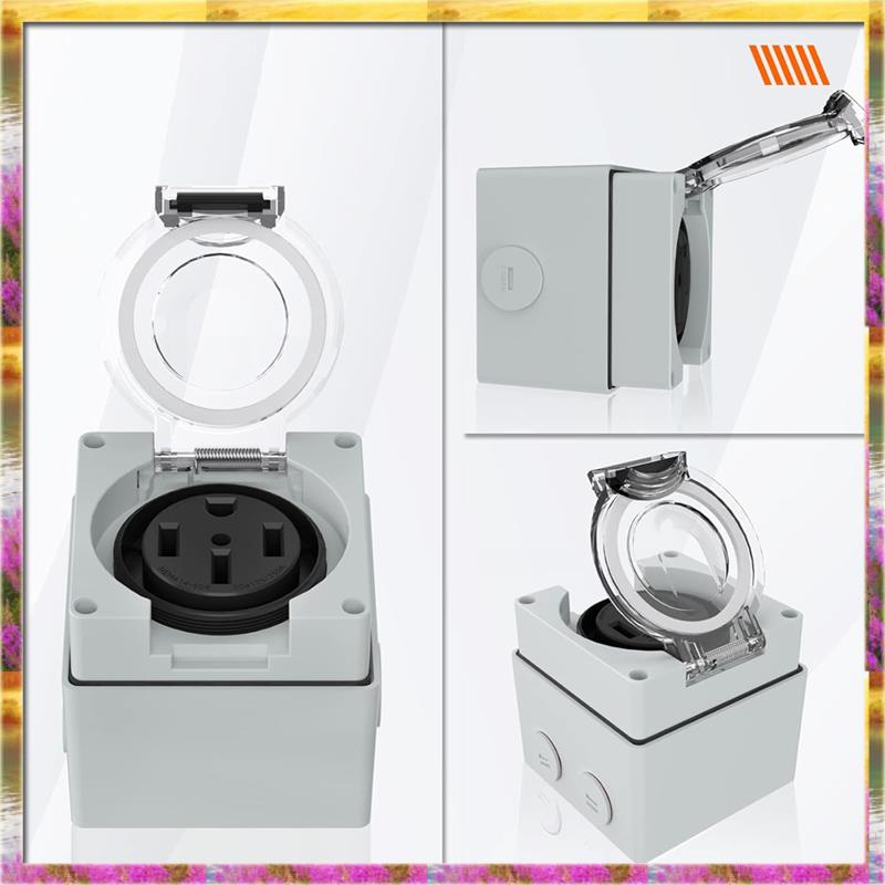 AA46 HOT-50Amp Outdoor Power O - Outdoor Power Receptacle Box incelemesi ve fiyatı