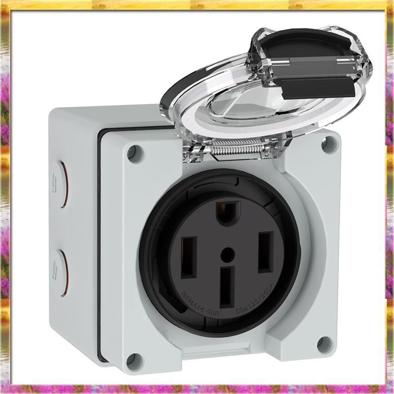 AA46 HOT-50Amp Outdoor Power O - Outdoor Power Receptacle Box incelemesi ve fiyatı