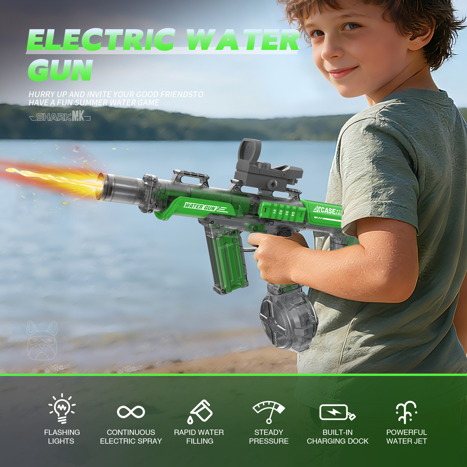 2026 New Electric Water Guns F - Outdoor Power Wash incelemesi ve fiyatı
