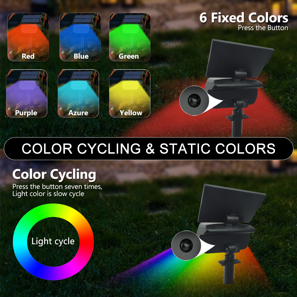 Solar Spot Light Outdoor Color - Outdoor Power For Christmas Lights incelemesi ve fiyatı