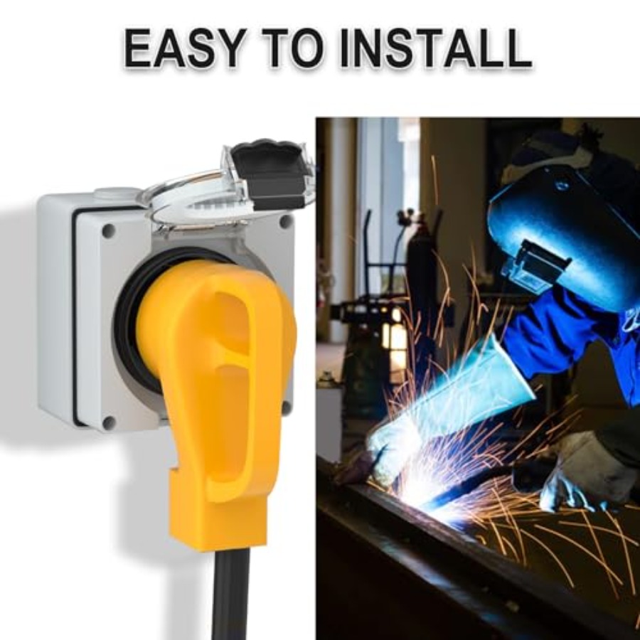 50 Amp Power Outlet Box, NEMA  - Outdoor Power Receptacle Box incelemesi ve fiyatı