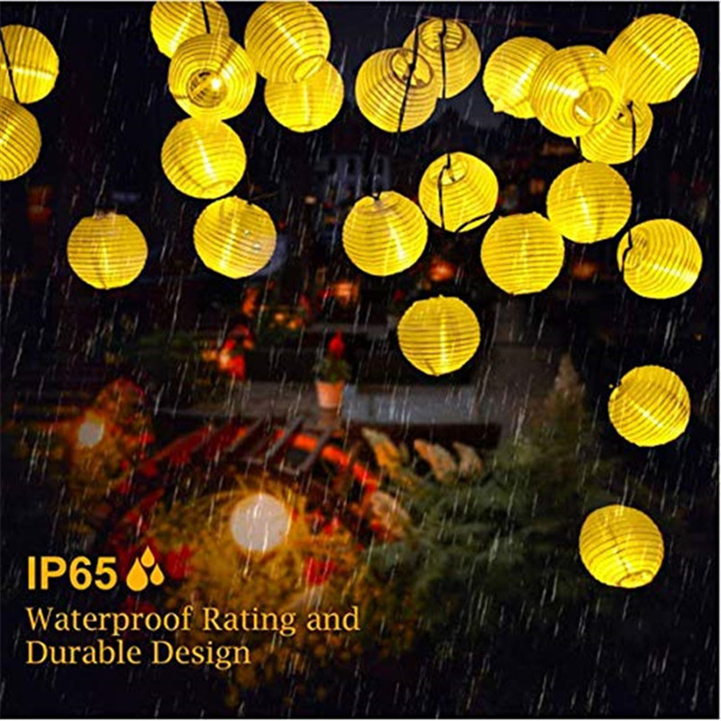 LED Solar Lantern String Light - Outdoor Power For Christmas Lights incelemesi ve fiyatı
